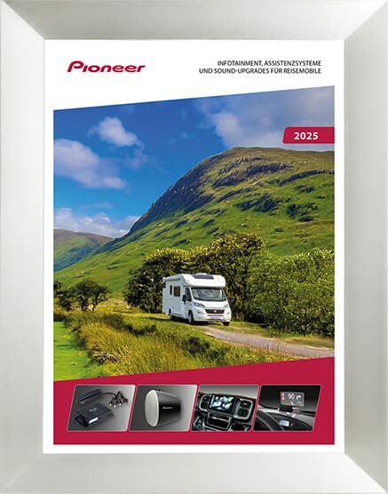 Pioneer Caravan-Katalog 2025 Titelseite