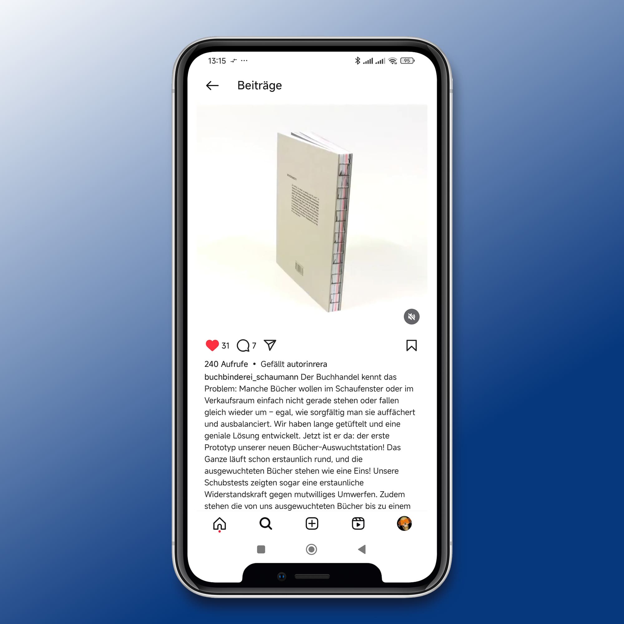 Bücher-Auswuchtstation