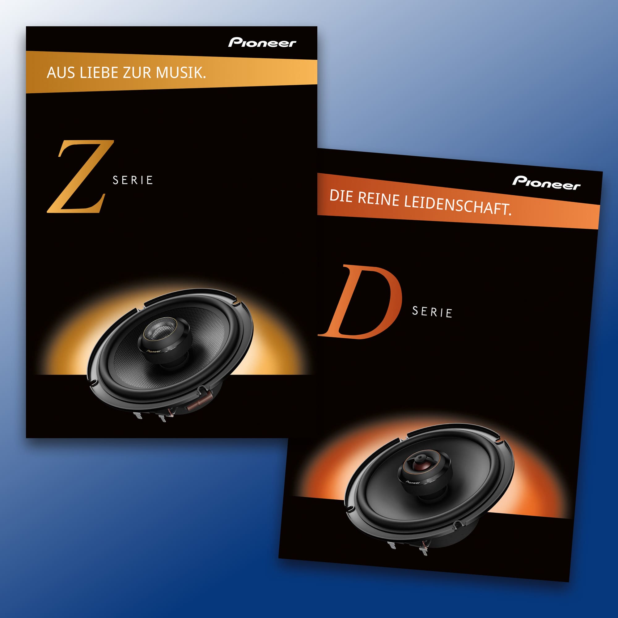 Pioneer Produktblätter Z- und D-Serie