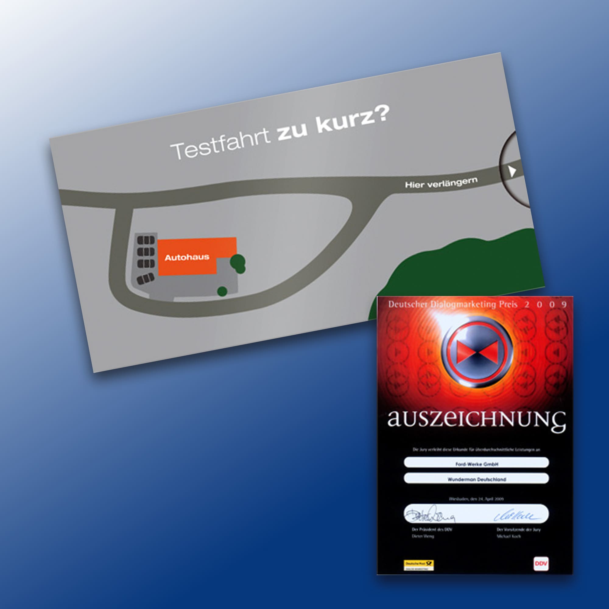 Mailing Testfahrt