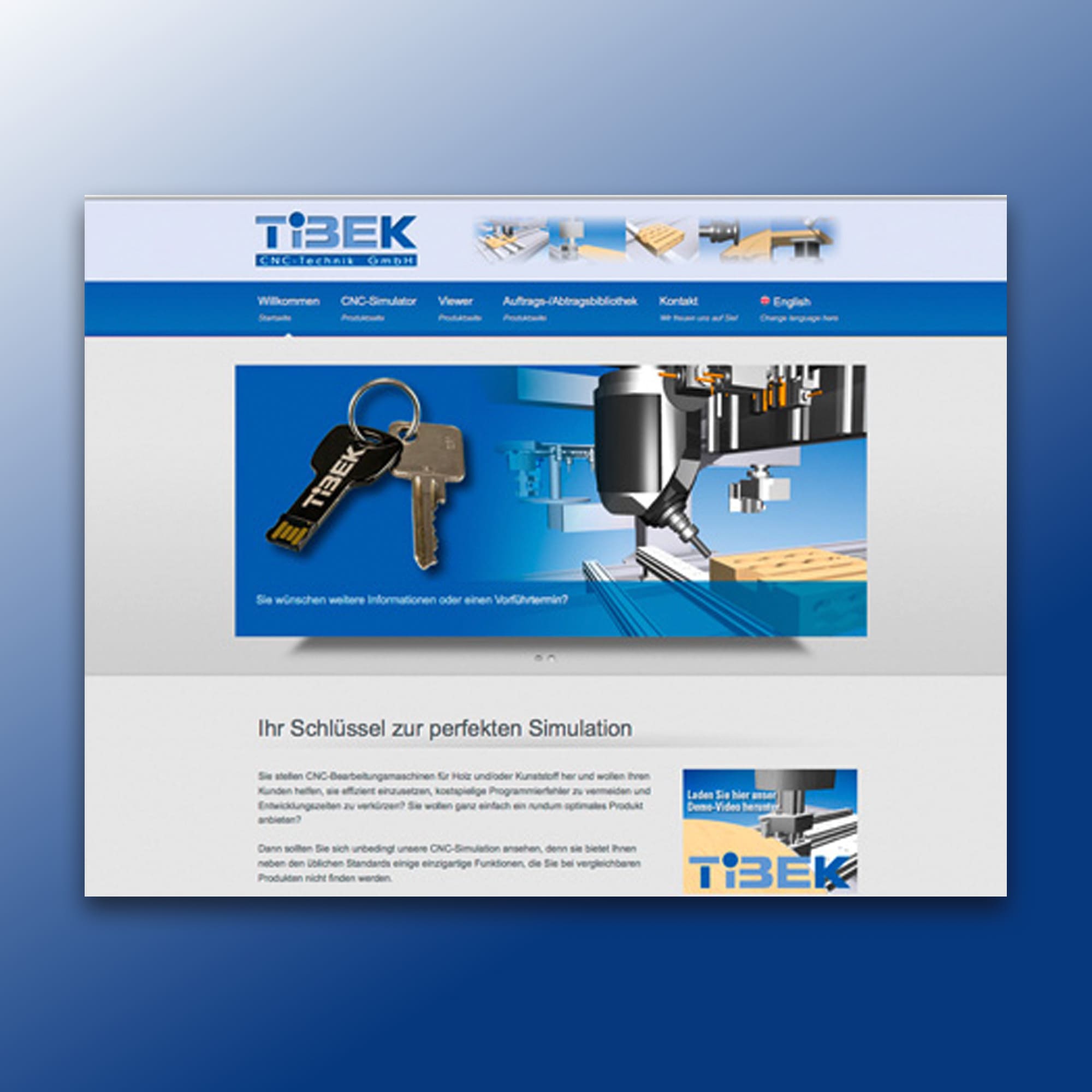 Tibek Website & Mailing