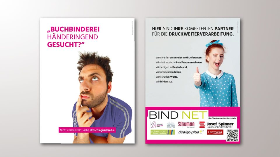 BindNet Umschlagsanzeigen Deutscher Drucker