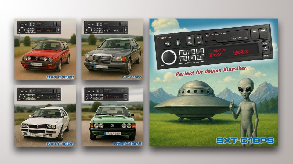 Pioneer-Kampagne SXT-C10PS – Social Media